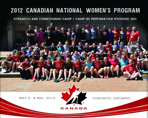 Toronto Physiotherapist at Hockey Canada Training Camp - May 2012